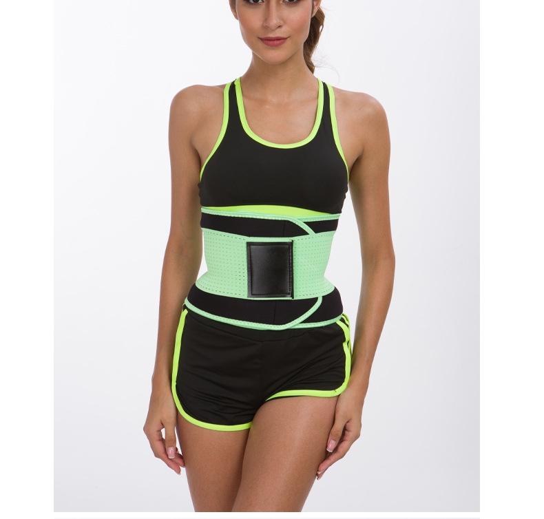 Curved-Edge SBR Embossing Waist Trainer with Elastic Band (Neoprene)