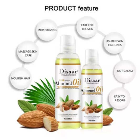 Disaar Almond Oil | Natural Oil for Skin and Hair