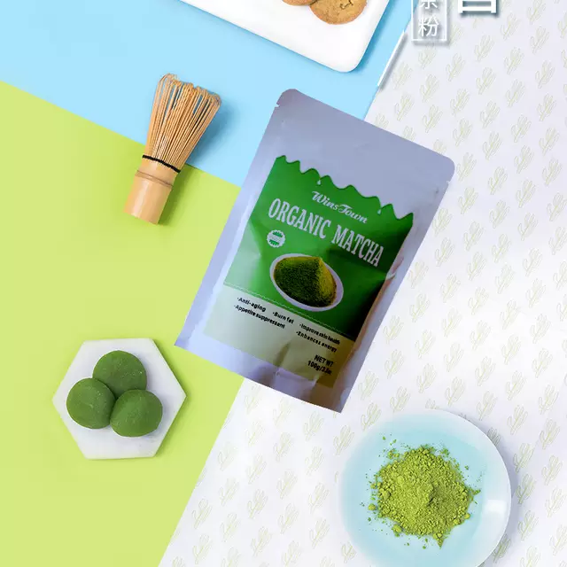 Organic Matcha Green Tea Powder | Herbal Tea for Anti-aging, Appetite Suppressant, Energy, and Skin Health