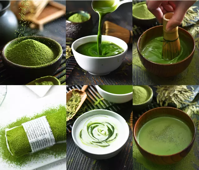 Organic Matcha Green Tea Powder | Herbal Tea for Anti-aging, Appetite Suppressant, Energy, and Skin Health