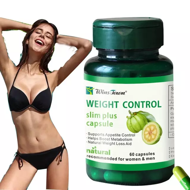 Weight Control Slim Plus Capsules | Dietary Supplement for Weight Loss, Appetite Control, and Body Metabolism