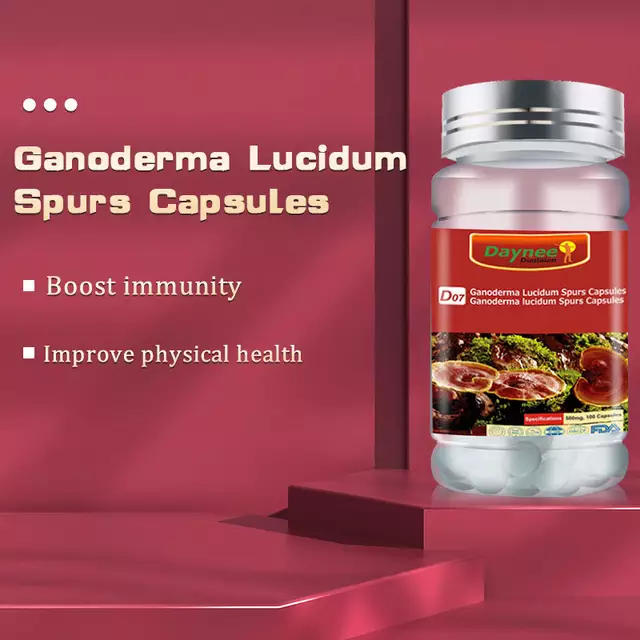 Ganoderma Lucidum Capsule | Dietary Supplement for Immunity, Anti-Aging, Cancer, Blood Sugar, and Depression