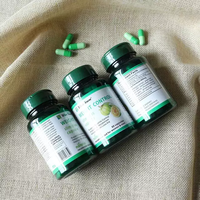 Weight Control Slim Plus Capsules | Dietary Supplement for Weight Loss, Appetite Control, and Body Metabolism