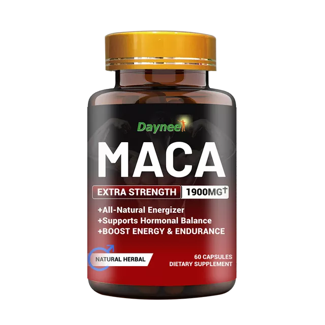 Maca Capsule for Men (1900MG) | Dietary Supplement for Man Power, Sexual Enhancement and Male Fertility