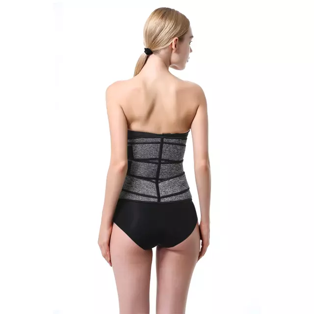 Three Straps Neoprene Belt with Zip | 3 Straps Neoprene Waist Trainer