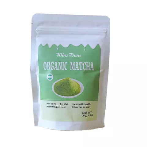 Organic Matcha Green Tea Powder | Herbal Tea for Anti-aging, Appetite Suppressant, Energy, and Skin Health