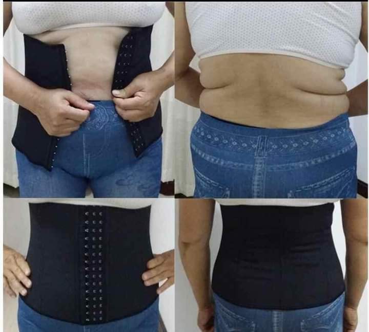 4 Steel Bone Waist Trainer with Hook (Latex)