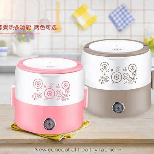 Electric Lunch Box with Single Layer | Electric Food Warmer