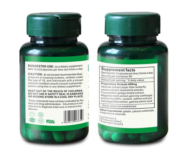 Weight Control Slim Plus Capsules | Dietary Supplement for Weight Loss, Appetite Control, and Body Metabolism