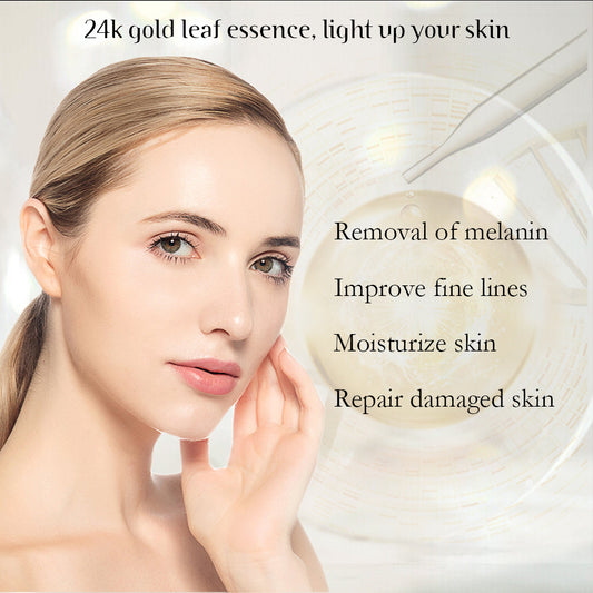 24K Gold Face Serum with Collagen | To Moisturize Skin, Repair Damaged Skin, and Repair Fine Lines