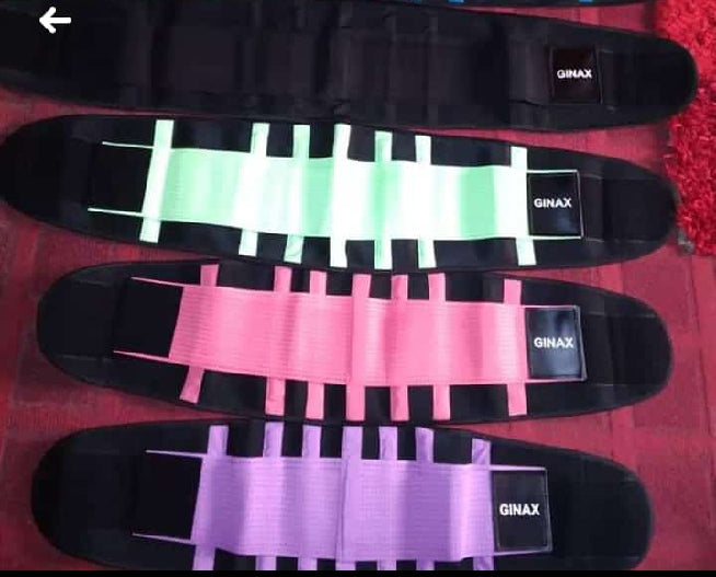 GINAX High-Grade Waist Trainer and Tummy Trimmer Belt