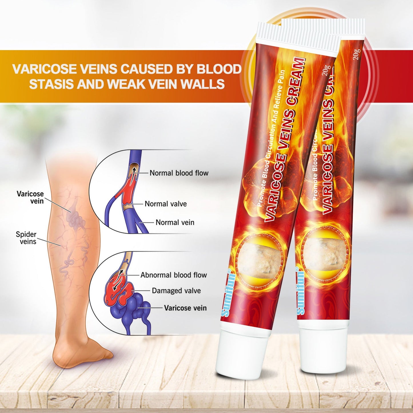 Varicose Veins Cream | Spider Veins Treatment Cream
