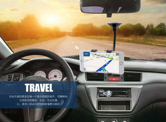 Automatic Car Phone Holder With Suction Cup