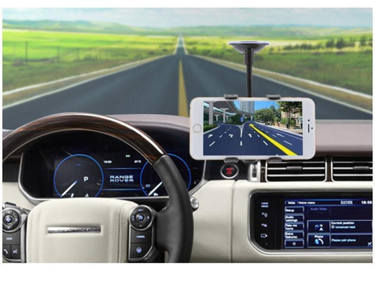 Automatic Car Phone Holder With Suction Cup