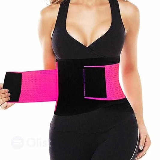 NEOPRENE Waist Trainer Exercise Belt with Elastic Band