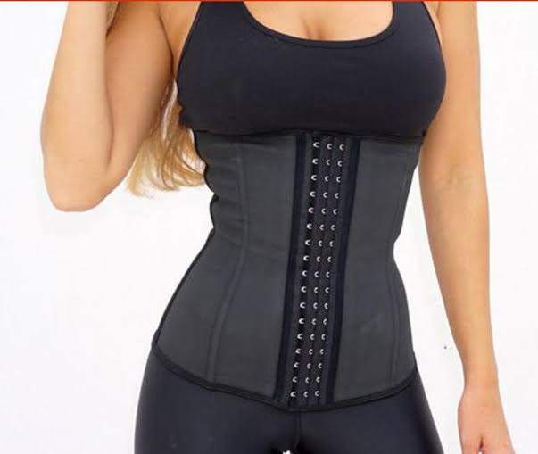 4 Steel Bone Waist Trainer with Hook (Latex)