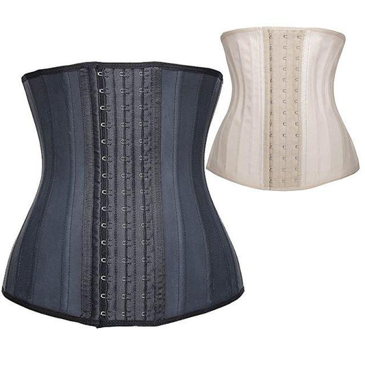 25 Steel Bone Waist Trainer with Hook (Latex)