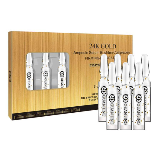 24K Gold Ampoule Face Serum (7 Bottles)
