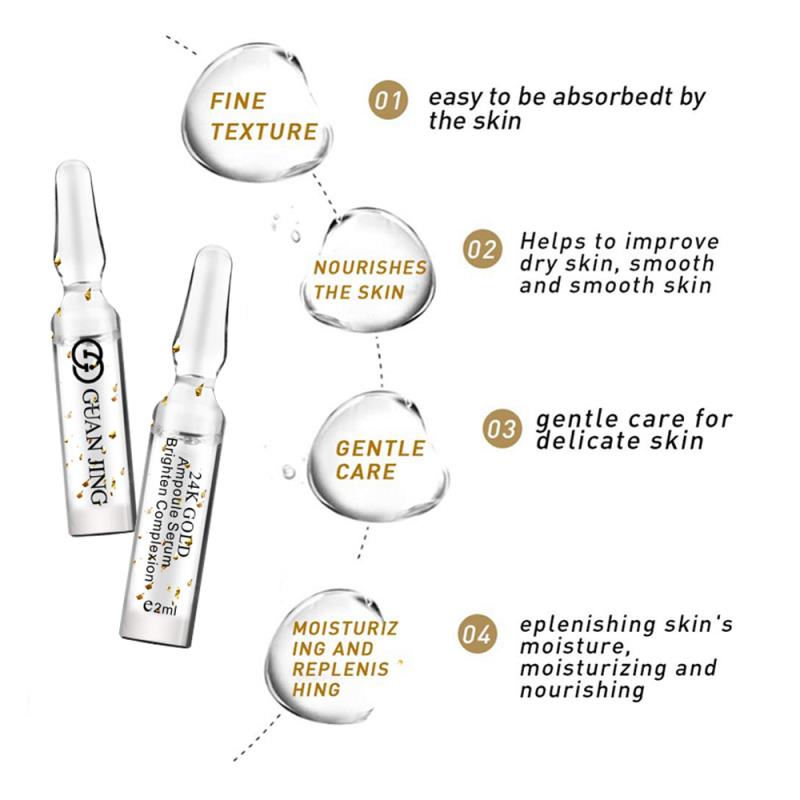 24K Gold Ampoule Face Serum (7 Bottles)