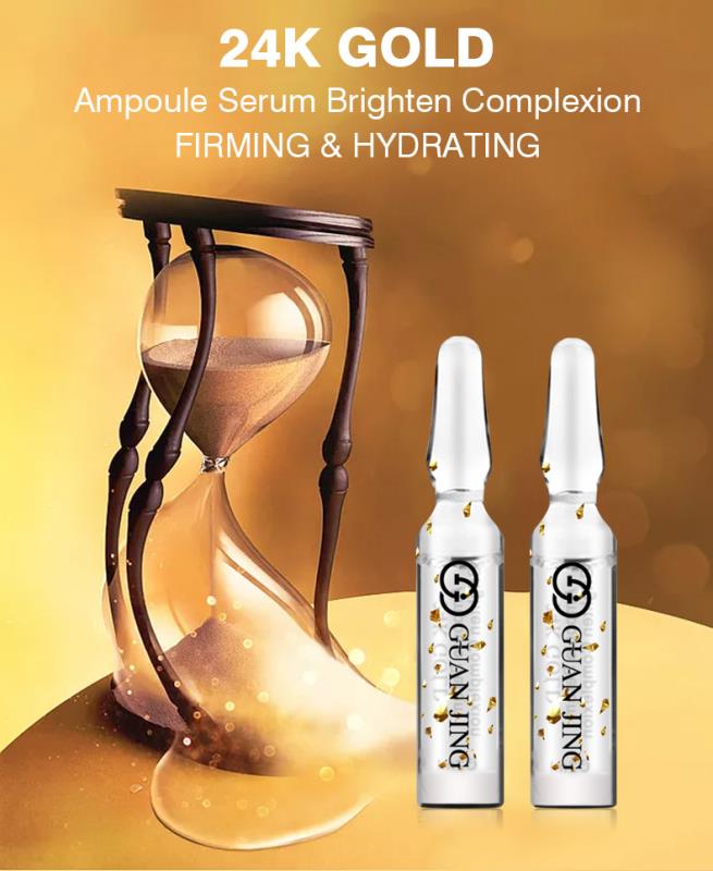 24K Gold Ampoule Face Serum (7 Bottles)