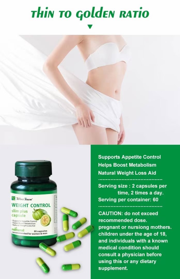 Weight Control Slim Plus Capsules | Dietary Supplement for Weight Loss, Appetite Control, and Body Metabolism