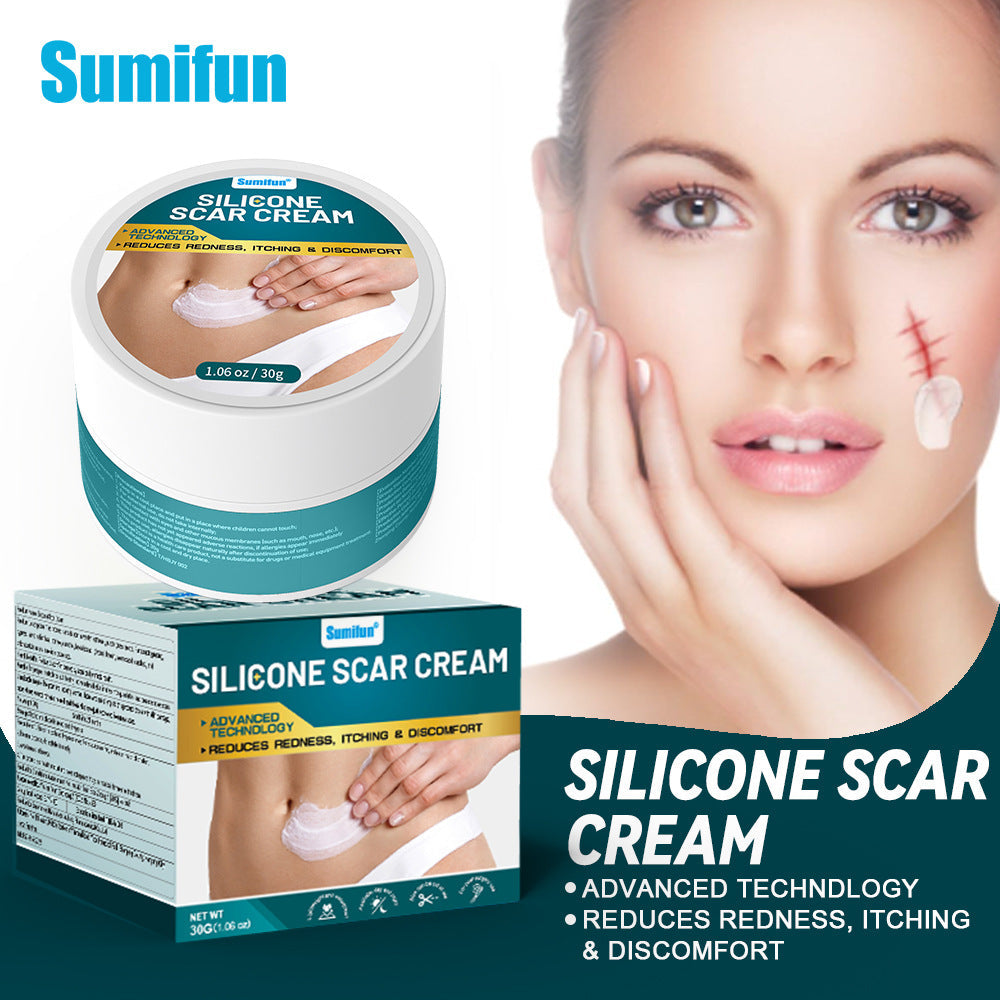 Silicone Scar Cream (30 grams) | Topical Cream for Old and New Scars