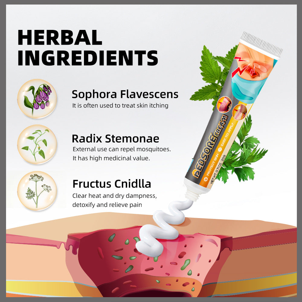 Bed Sores Cream | Herbal Ointment for Decubitus Ulcers, Wound Healing, and Pressure Ulcers