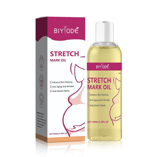 BIYODE Stretch Mark Oil (100ml) | Topical Oil for Scars, Stretch Marks, and Skin Elasticity