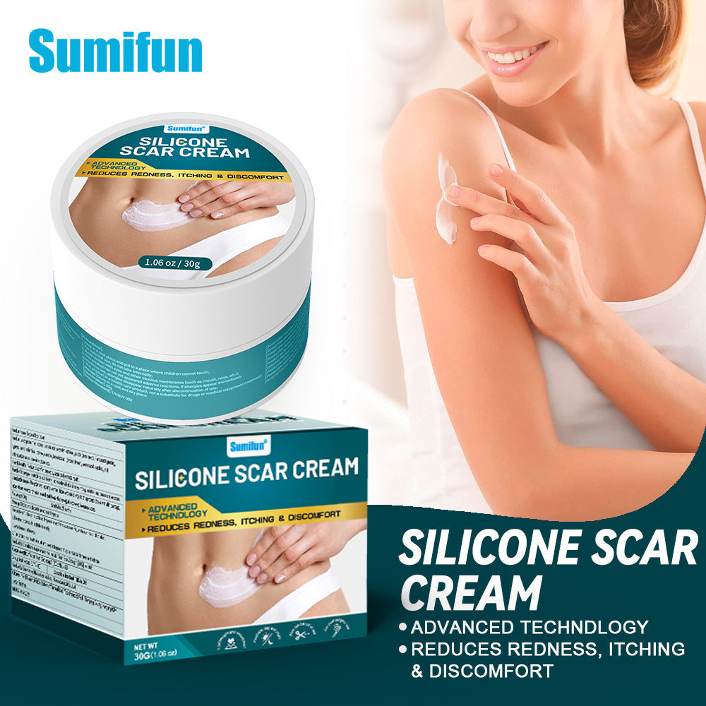 Silicone Scar Cream (30 grams) | Topical Cream for Old and New Scars