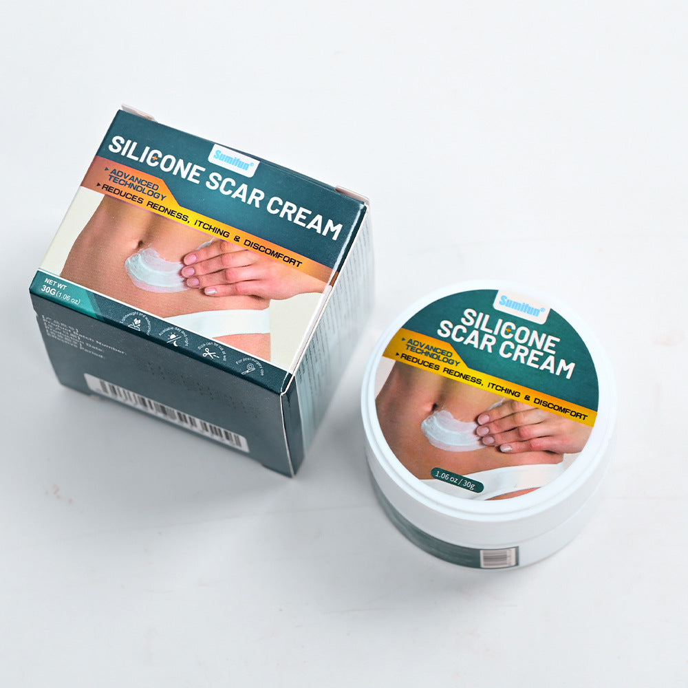 Silicone Scar Cream (30 grams) | Topical Cream for Old and New Scars