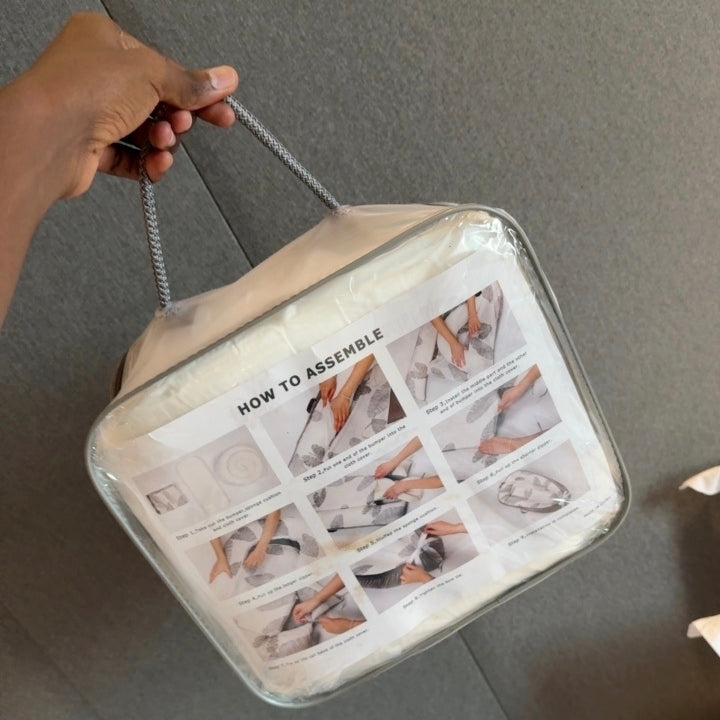 Portable Baby Nest Bed for Newborns (0-18 months old, 90*50cm size) | Travel-Friendly Baby Lounger and Co-Sleeper Bed