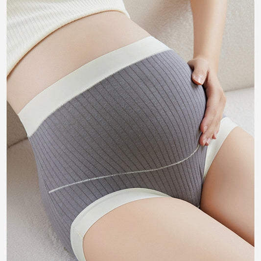 High-Waist Maternity Pant | Soft Cotton Pregnancy Belly Support Underwear