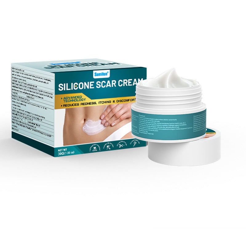 Silicone Scar Cream (30 grams) | Topical Cream for Old and New Scars